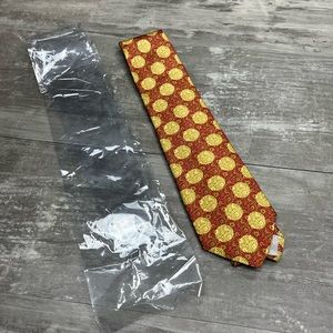 AC Canova NWT Red & Gold Georges Duboeuf Tie